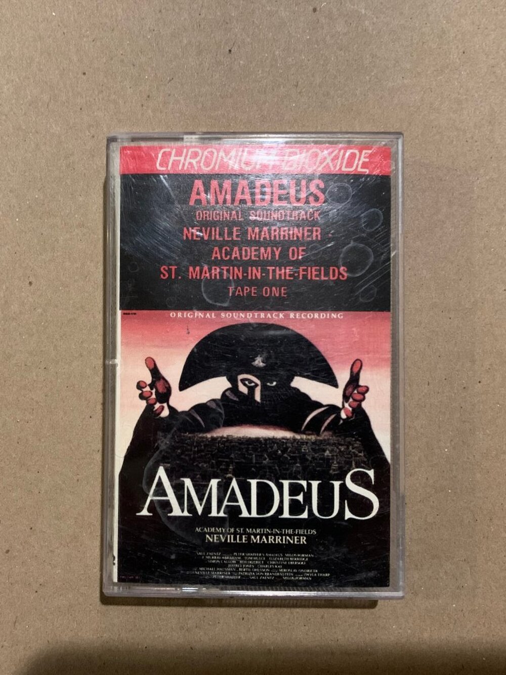 Amadeus - Neville Marriner - OST Soundtrack (1984) Cassette Tape 1